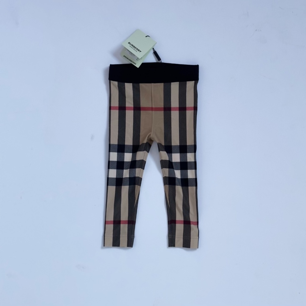 Burberry Plaid Leggings